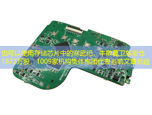 存储芯片中的寒武纪,牛散葛卫东重仓1872万股,1009家机构集体抱团 存储芯片中的寒武纪,牛散葛卫东重仓1872万股,1009家机构集体抱团