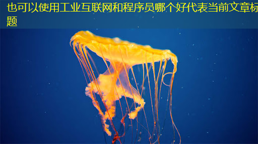 工业互联网和程序员哪个好 工业互联网和程序员哪个好