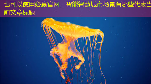 智能智慧城市场景有哪些 智能智慧城市场景有哪些